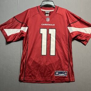 VNTG Larry Fitzgerald #11 Arizona Cardinals NFL PRO LINE Jersey Adult  Sz Small